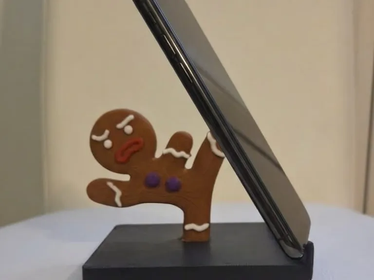 stand smartphone shrek biscotto pan di zenzero