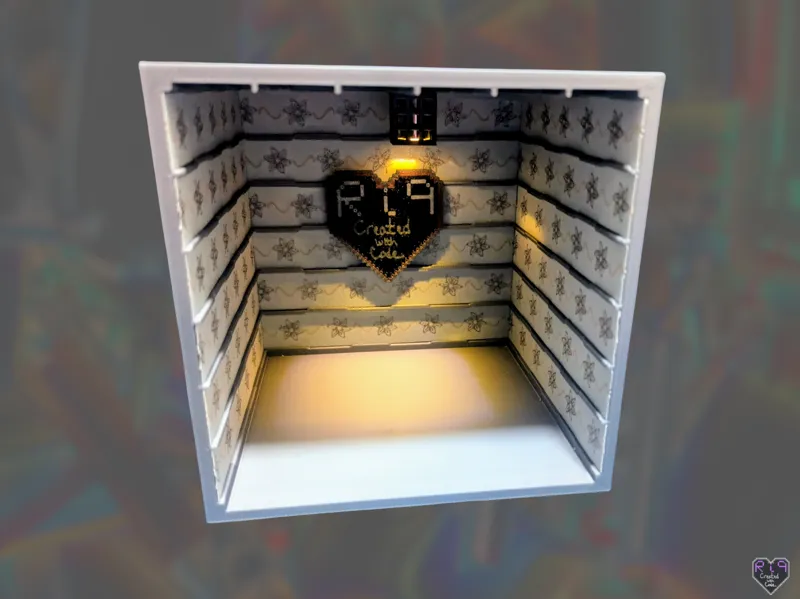 Wallpaper for Modular Dollhouse/Display Room