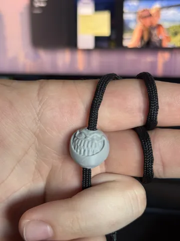 Adorno temático: Skull Forge theCatball – EDC Paracord Bead — vista de referencia 4