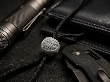 Adorno temático: Skull Forge theCatball – EDC Paracord Bead — vista de referencia 3