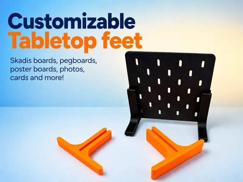 Customizable Tabletop Feet