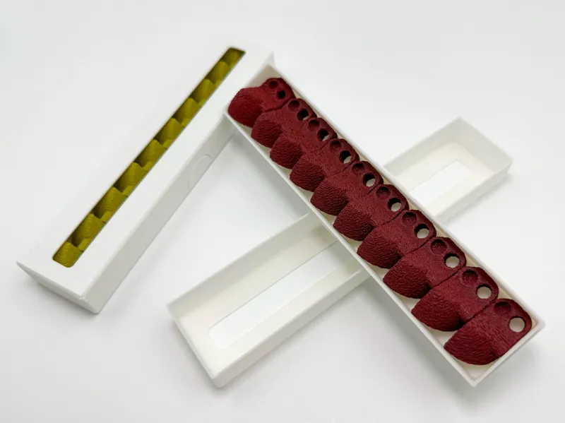 Box with Lid for Ultimate Fuzzy Skin Sample Test