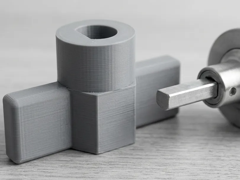 Tedee Smart Lock - Nordic Knob Adapter (D-Shape) - Free 3D Print Model ...