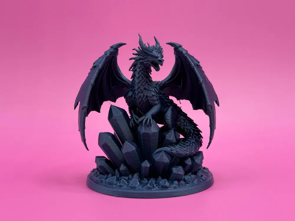 Dark Crystal Dragon - Free 3D Print Model - MakerWorld