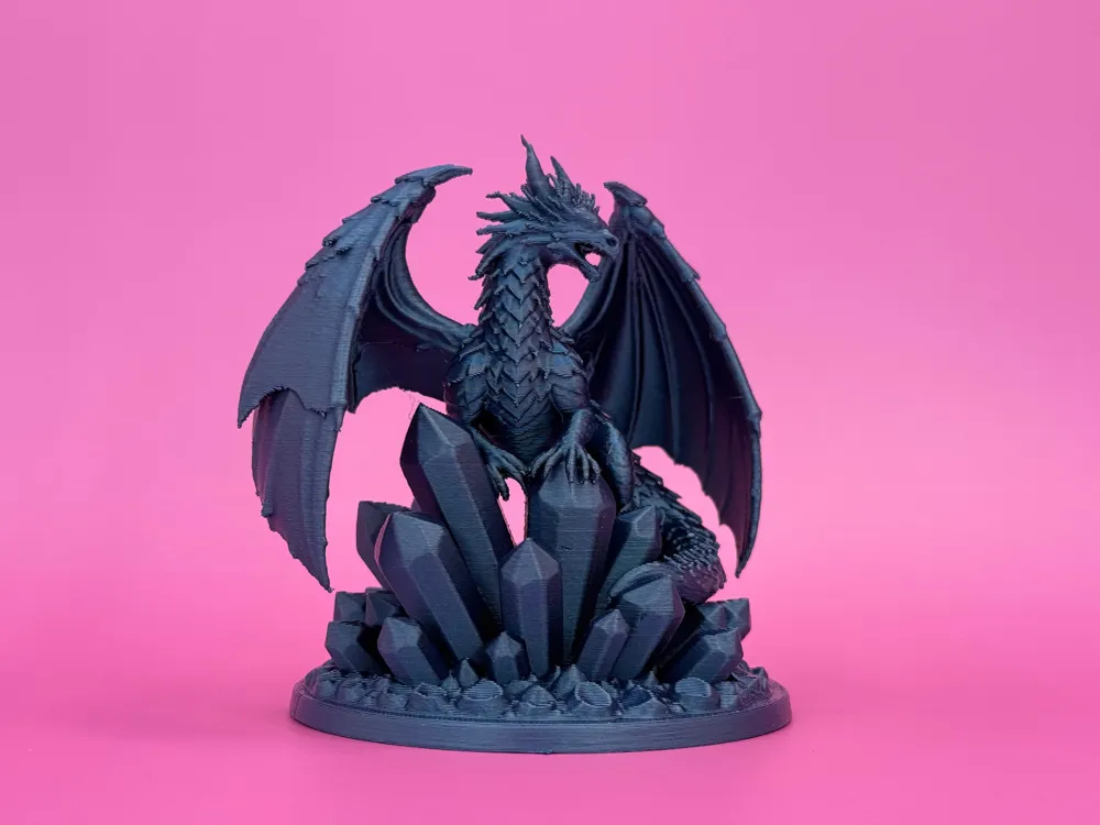 Dark Crystal Dragon - Free 3D Print Model - MakerWorld