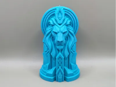 Lion Sentinel Sculpture