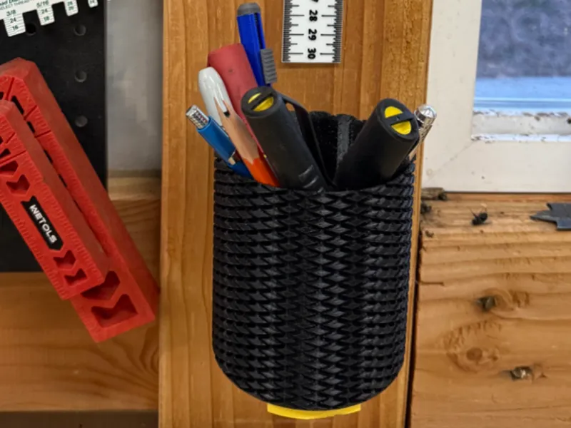 Wall Mounted Pen Pencil holder 