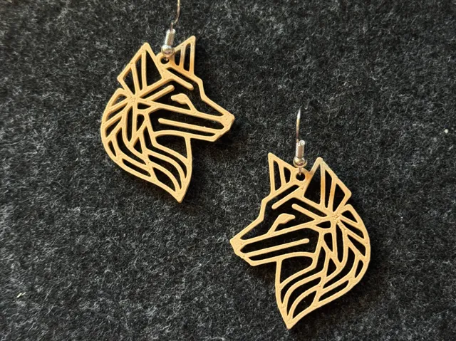 Fox Line Earrings