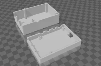 Simple Raspberry Pi 4 case