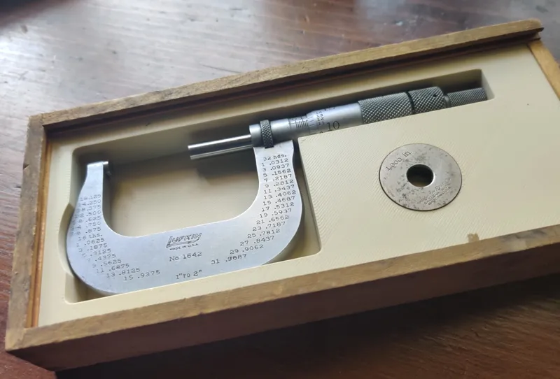 Lufkin 2in Micrometer Box Insert