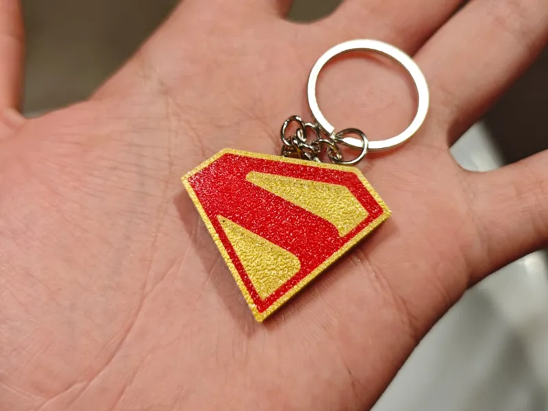 Superman 2025 Keychain