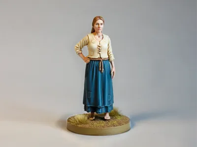 Maid - D&D Mini [34mm] [No Base]
