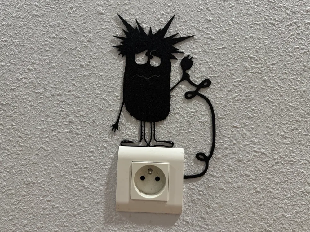 Decor power point electrical outlet by G3dFactory MakerWorld