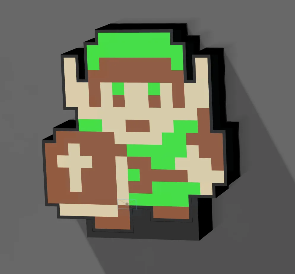 8Bit Link Light Box by Grumpy Ol Vet Printing MakerWorld: Download Free ...