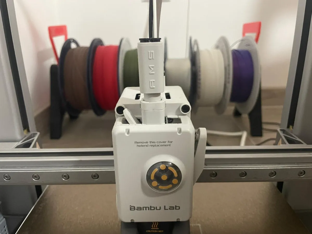 Dual Filament Support Filament roll support 3M (multi manual material ) by Didu MakerWorld ...