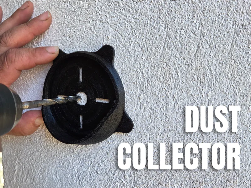 Drill Dust Collector | CleanDrill Hand Mount
