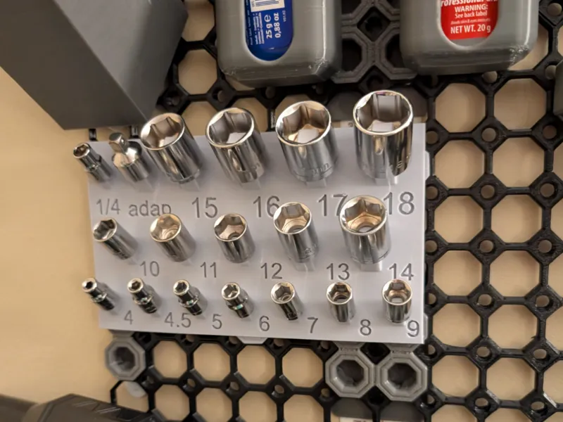 socket holder metric multiboard