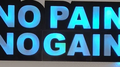 Nopainnogain LED Sign