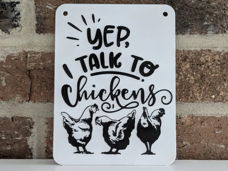 TALK TO CHICKENS