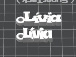 Lívia Keychain