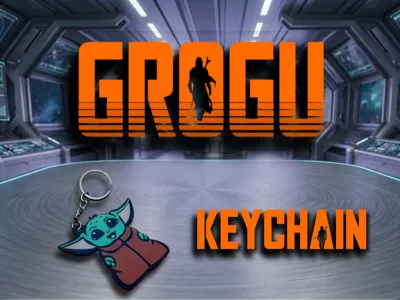 Grogu Keychain