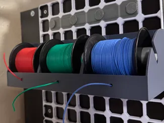 OpenGrid Wide Wire Spool Holder (3 Unit)