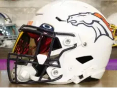 Broncos helmet