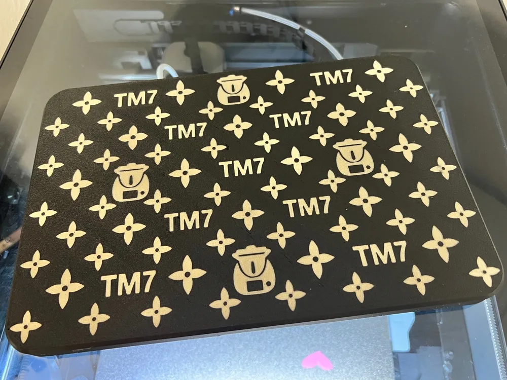 Protéction D'ecran Personnalisé Compatible Thermomix Tm7,macarons Tapis