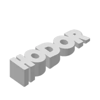Cale-porte Hodor (Game of Thrones) — photo 4