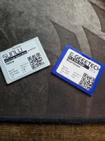 Enlarged to fit a 40x30mm label