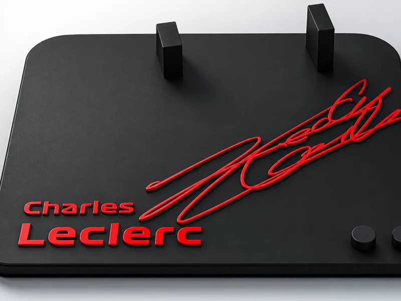 speed champions stand charles leclerc