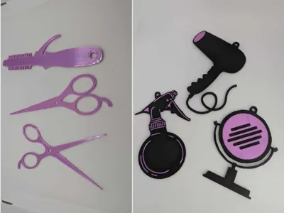 Hairdressing Christmas Decorations