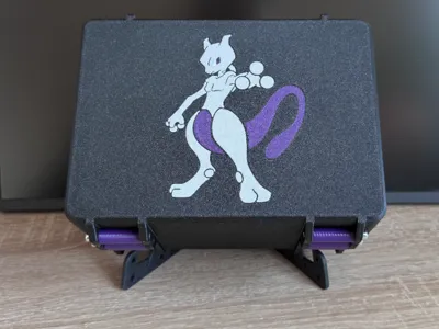 Mewtwo toploader box (100 pcs)