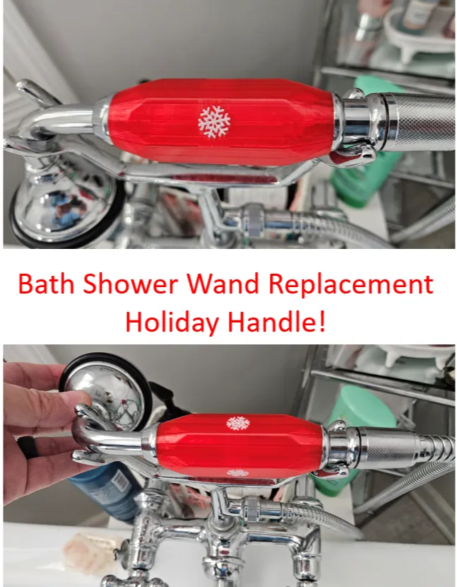 Bath Shower Handle Holiday Replacement