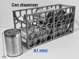 Can dispenser for A1 mini