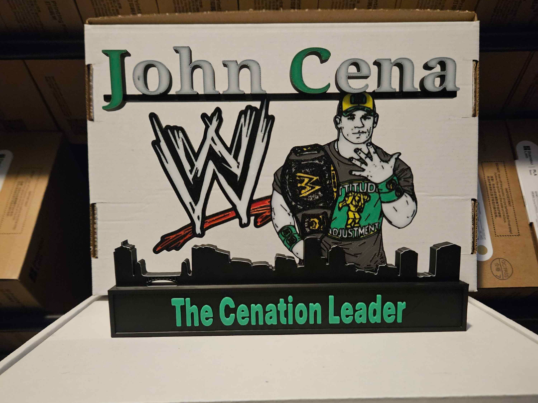 WWE - John Cena Display