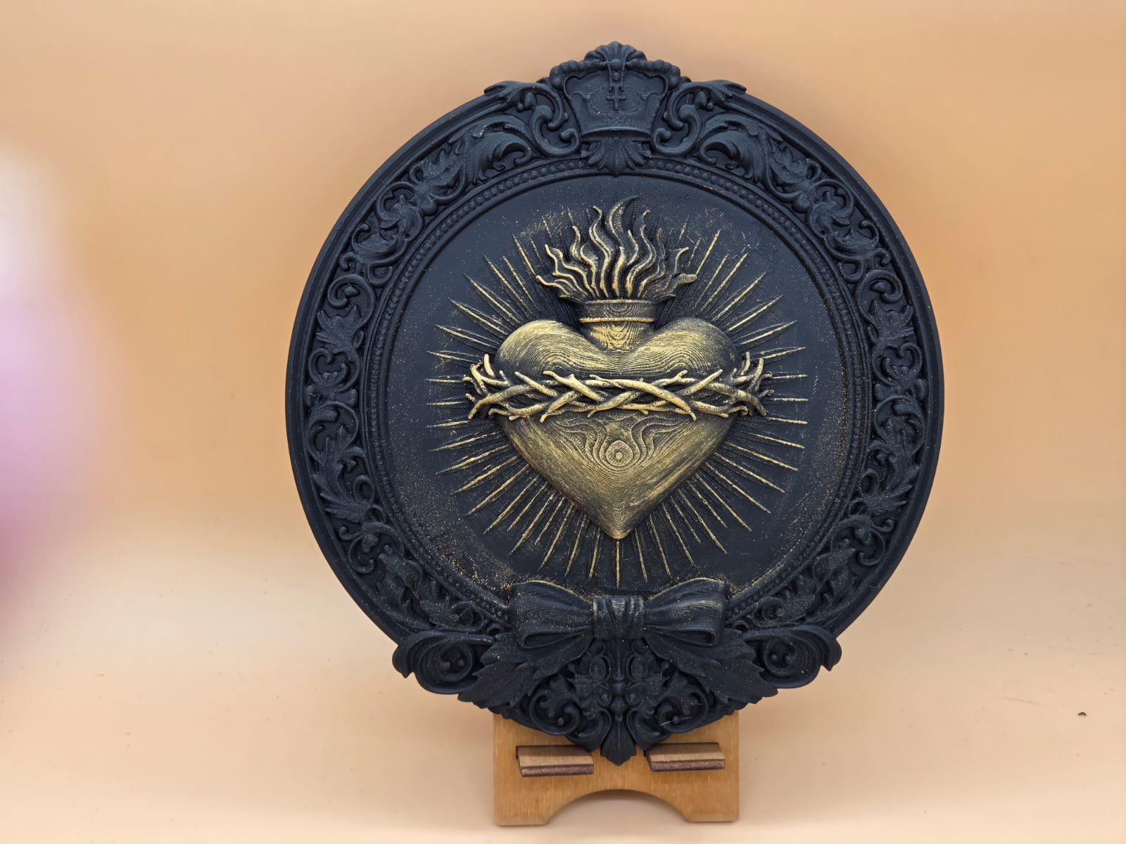 Sacred Heart Wall Decor – 3D Druck Wandrelief