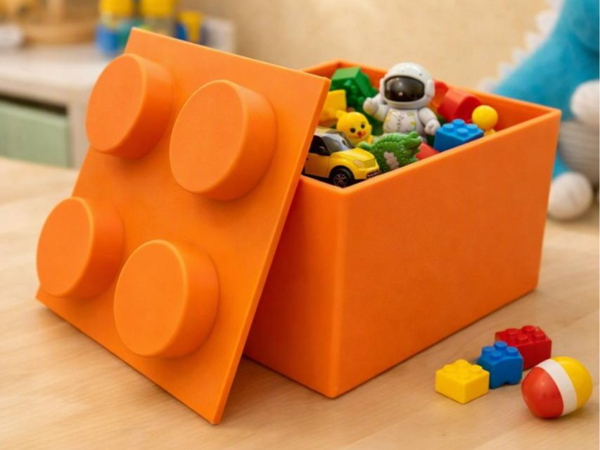 Storage Box Organizer With Lid