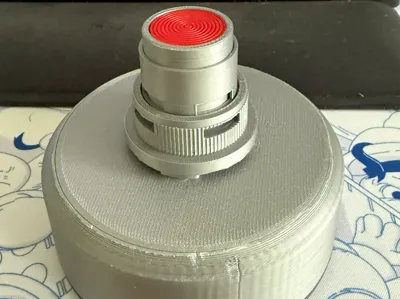 Alarm Button from Ghostbusters 1 (Janine's Button)