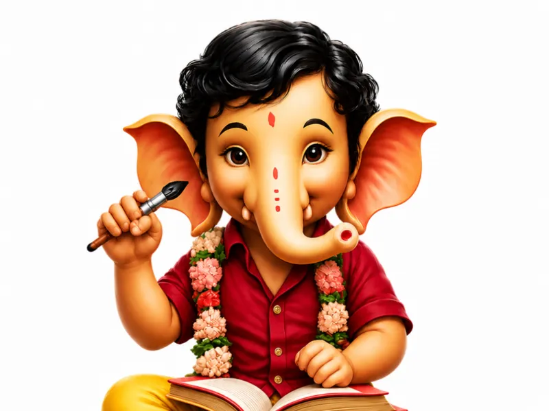 Ganesha - Little Artist
