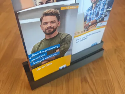 Brochure/Flyer Stand for 6 Brochures