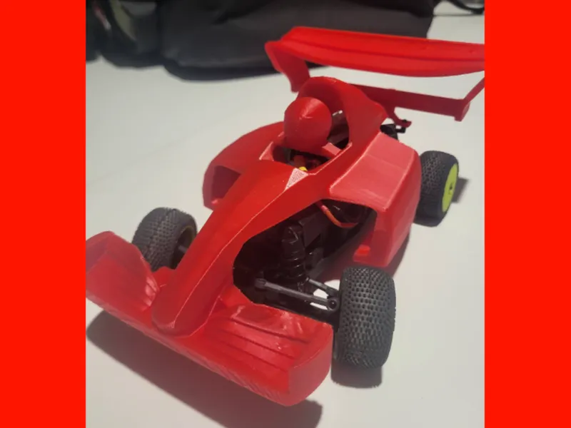 3D Printed F1 Body Shell for Losi Micro-T (V1)