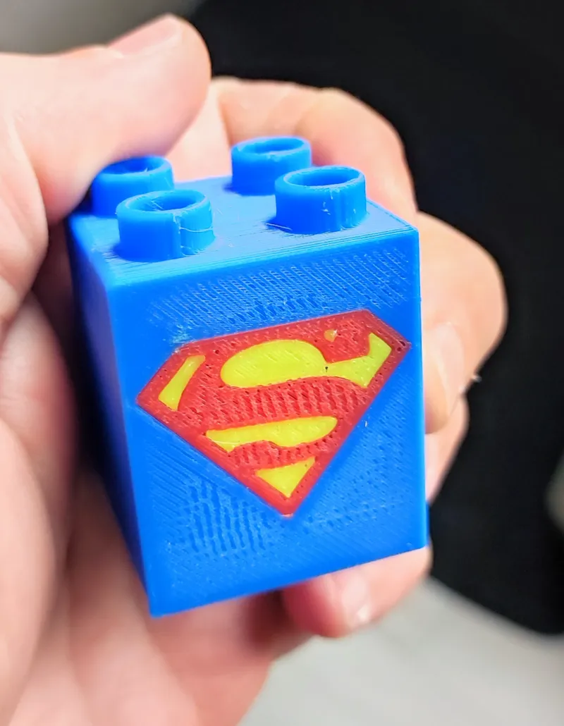 Brick duplo Superman