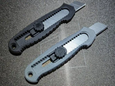Utility Knife, Box Cutter, 18mm blade, Left Handed
