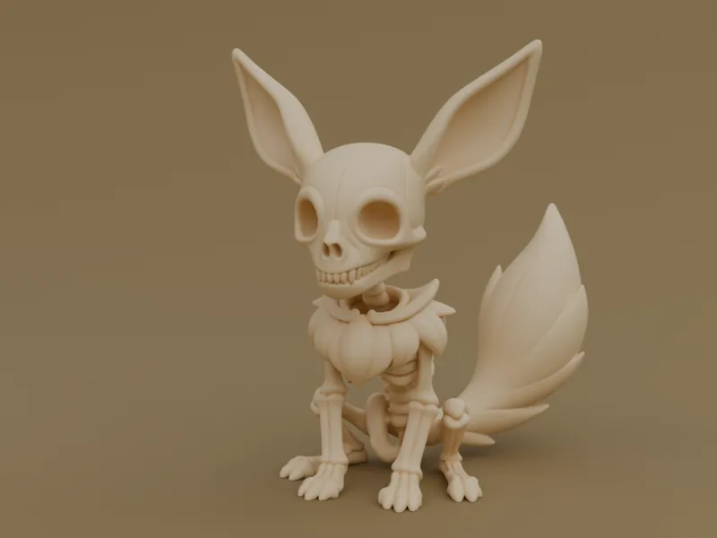 Skeleton Eevee