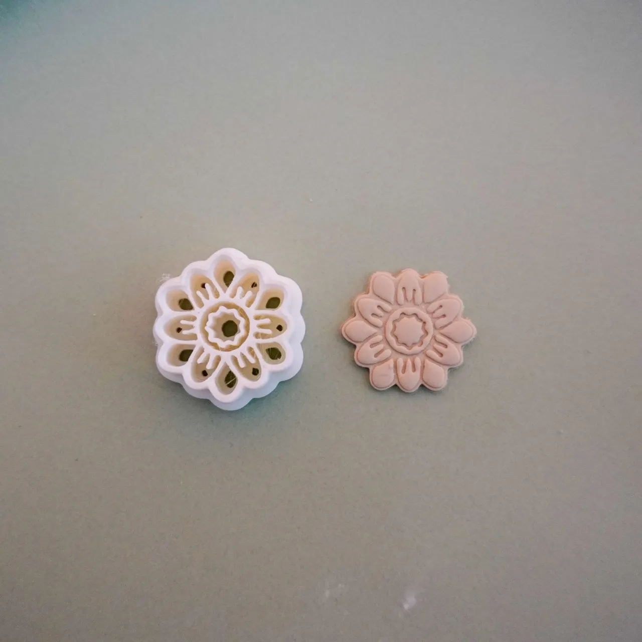 Flower Mini Clay Cutter For Earrings Necklaces view 3