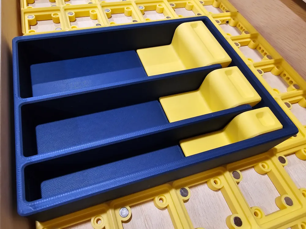 Gridfinity Brad nail storage by Oclure MakerWorld