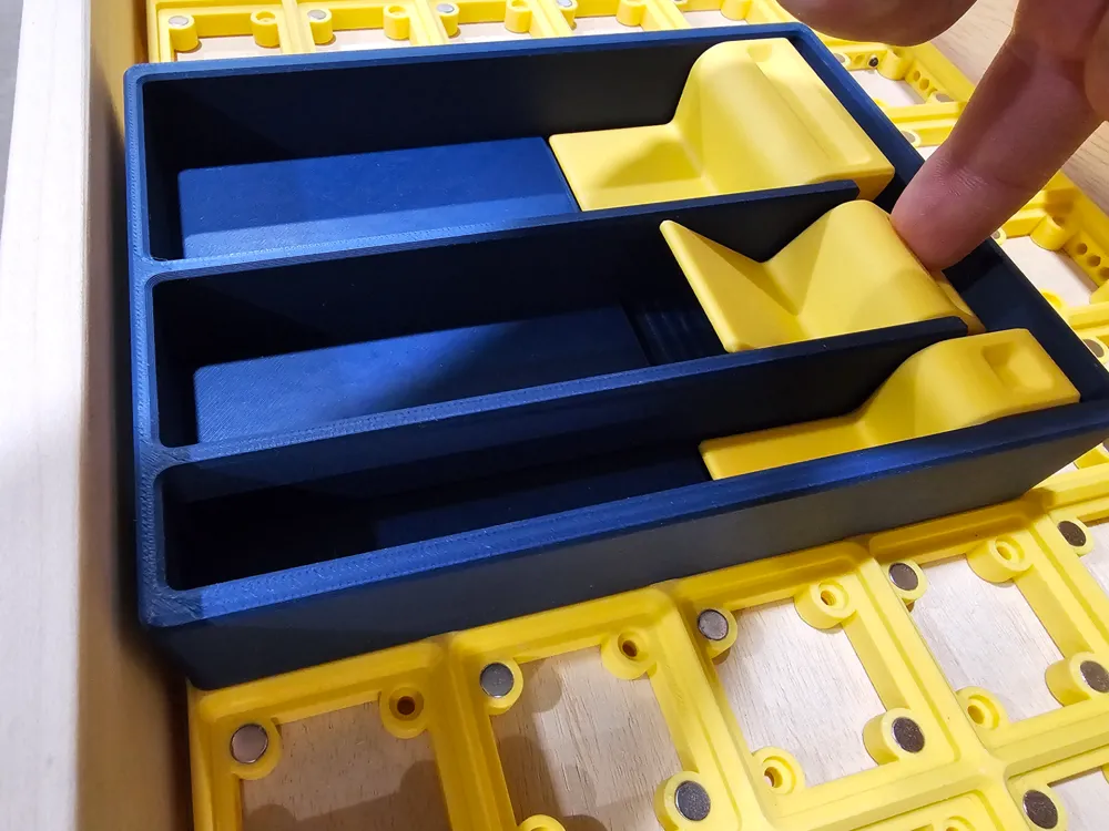 Gridfinity Brad nail storage by Oclure MakerWorld