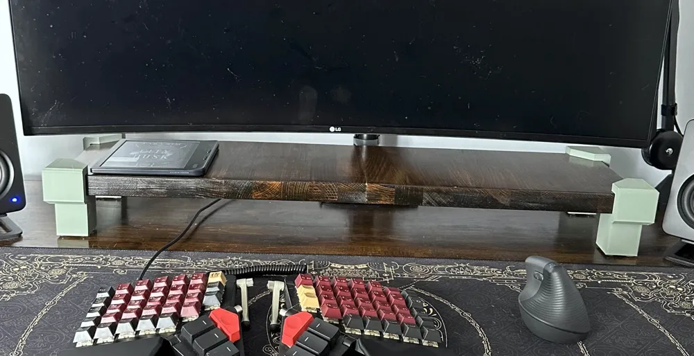 Tapered Monitor Stand Legs - Free 3D Print Model - MakerWorld