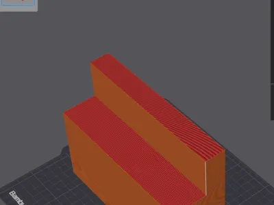 1st try at bambu labs studio modeling 